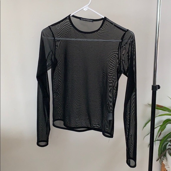 Brandy Melville mesh top - Picture 1 of 3